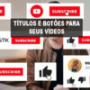 Criação de Títulos/Textos 3D Personalizados e Botões Animados
