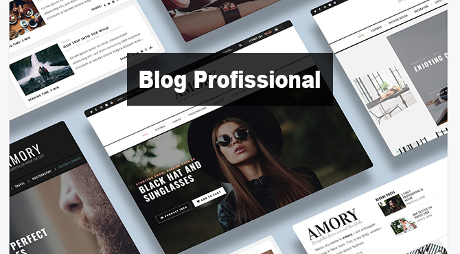 Blog Responsivo com E-mail Marketing