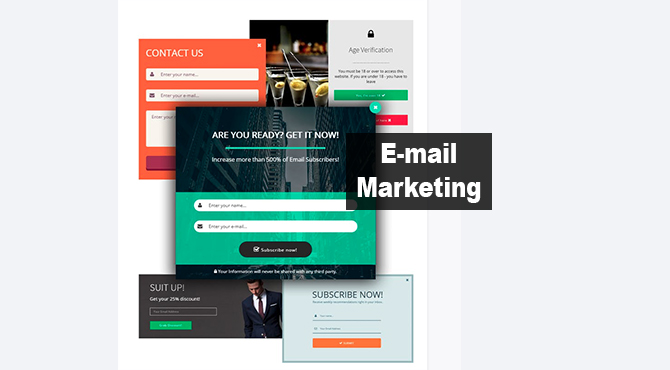Blog Responsivo com E-mail Marketing