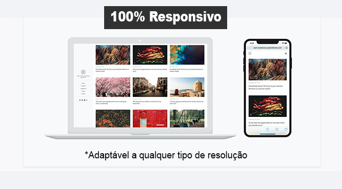 Blog Responsivo com E-mail Marketing