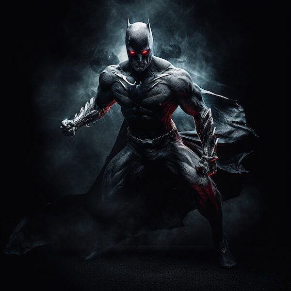 Super-heróis – 6 artes de conceito de super-heróis por Inteligência Artificial